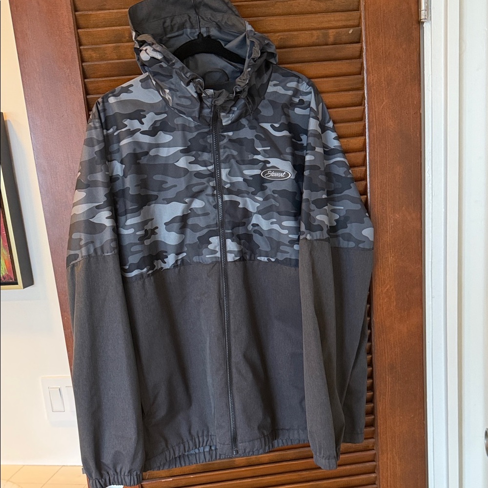 Camo Hooded Jacket